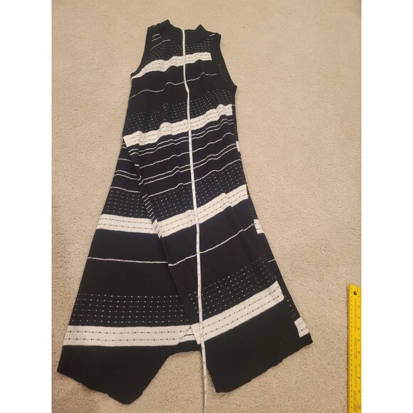 Moth Anthropologie Women Velda Mock Neck Sweater Dress Black Knee Length medium - Picture 6 of 10